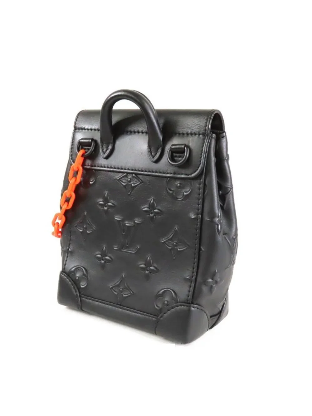 Louis Vuitton Steamer XS Black Monogram Seal Shoulder Bag